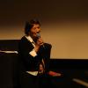 Esther Saint-Dizier, président d'honneur et co-fondatrice de Cinéma en Construction lors de l'ouverture du focus des 20 ans du dispositif, et de la projection de Bolivia ©Lola Fourdrinier