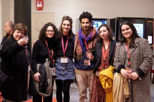 Le jury étudiant du CROUS lors du cocktail de la remise des prix @Nicolás Aguilera